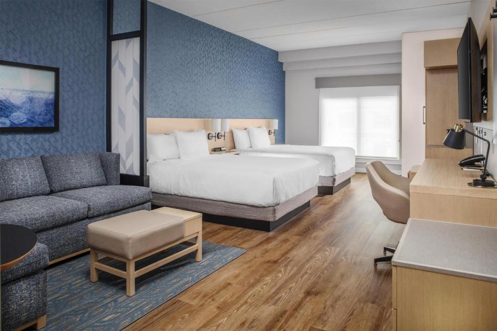 Queen Room with Two Queen Beds and Sofa Bed interior